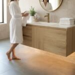 48 inch bathroom vanity with led light