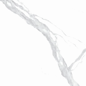 Calcata White Marbled Sintered Stone Slab 8ft x 4ft