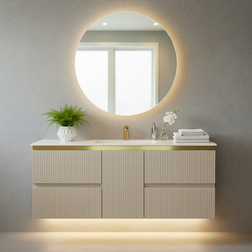 48 inch floating bathroom vanity